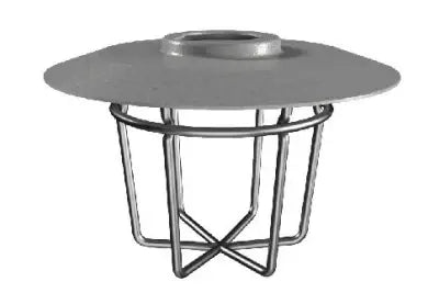 Model C-1 Pendent Water Shield Guard Assembly