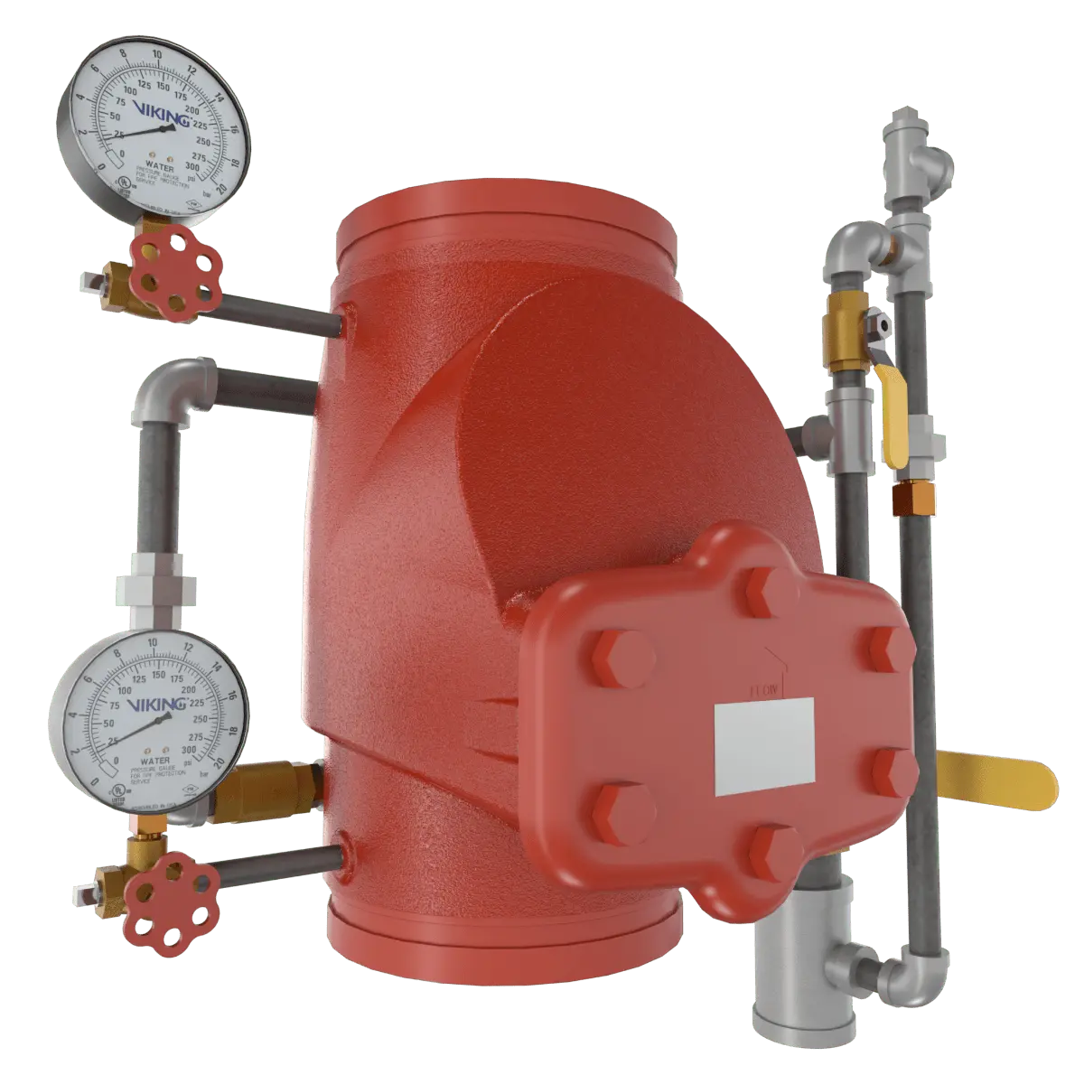4" 4000SS OSY GXG Backflow Preventor Valve Fire Protection System by Reliable Manufacturer