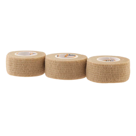 Self-Adhesive Brown Elastic Bandage (1 in x 5 yds) - Small (576pcs)