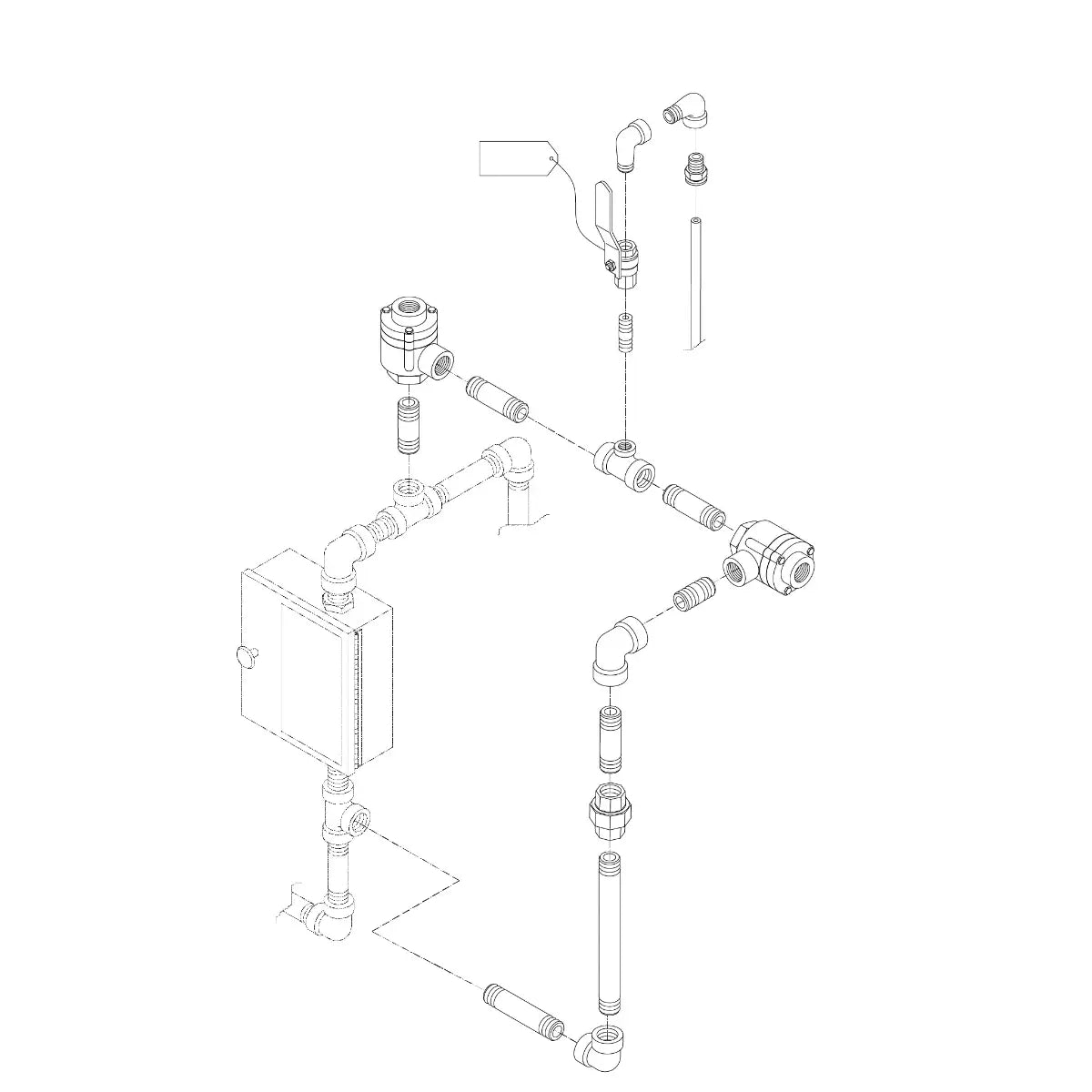 Pneumatic Releasing Trim For Double Interlock System