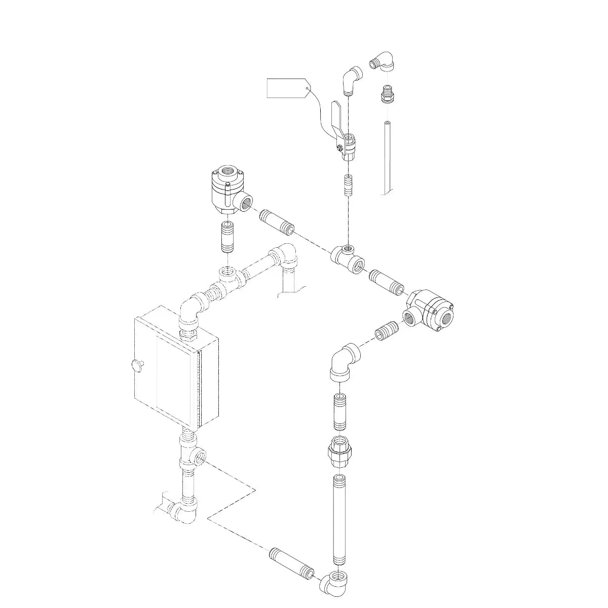 Pneumatic Releasing Trim For Double Interlock System