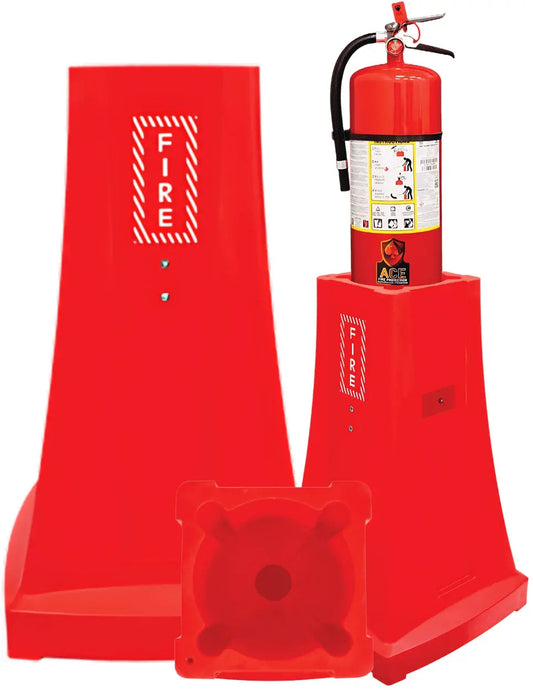 Portable and Stackable Fire Extinguisher Stand