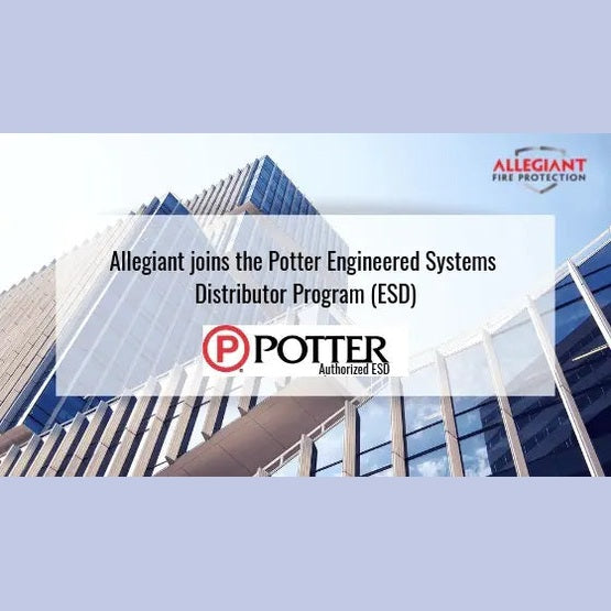 Potter Industrial Flow Switch for Fire Protection Systems