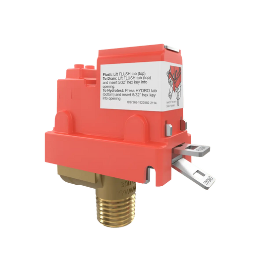 Premium Pressure Relief Valve 200 PSI For Fire Safety