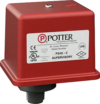 Pressure Supervisory Switch PS40 Series For Fire Systems