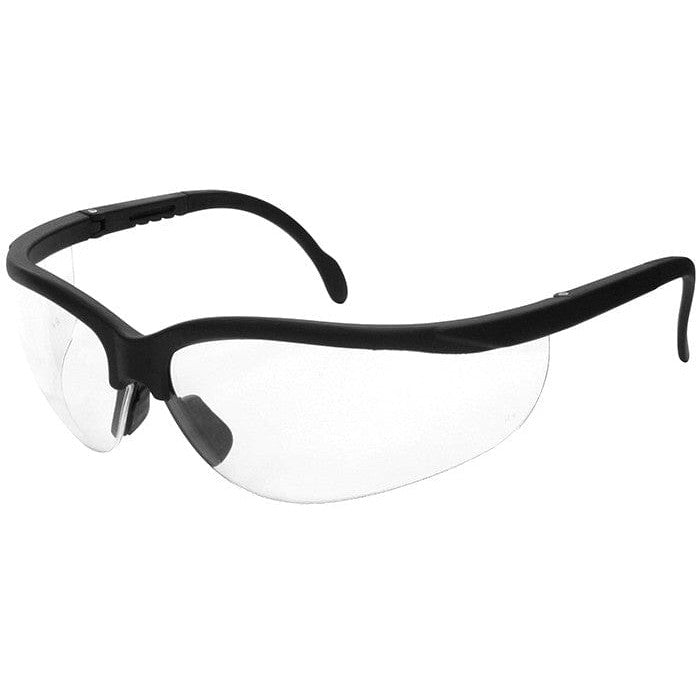 Radians Journey Safety Glasses with Black Frame and Clear Lens