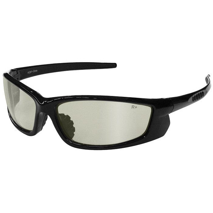 Radians Voltage Safety Glasses with Black Frame and Indoor/Outdoor Lens