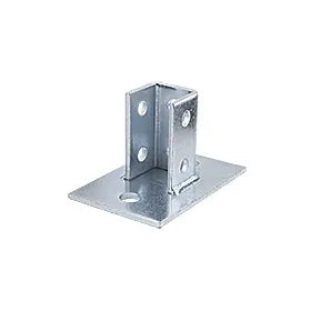 Rect Post Base Plate for Fire Suppression Stability