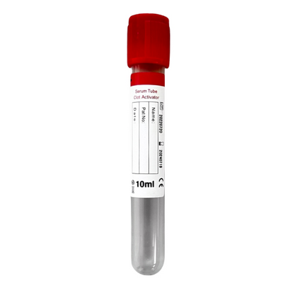 RED TOP 10 ML (GLASS) SERUM TOP CLOT ACTIVATOR
