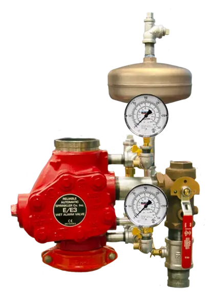 Reliable Model E Wet Alarm Valve for Fire Sprinkler Systems