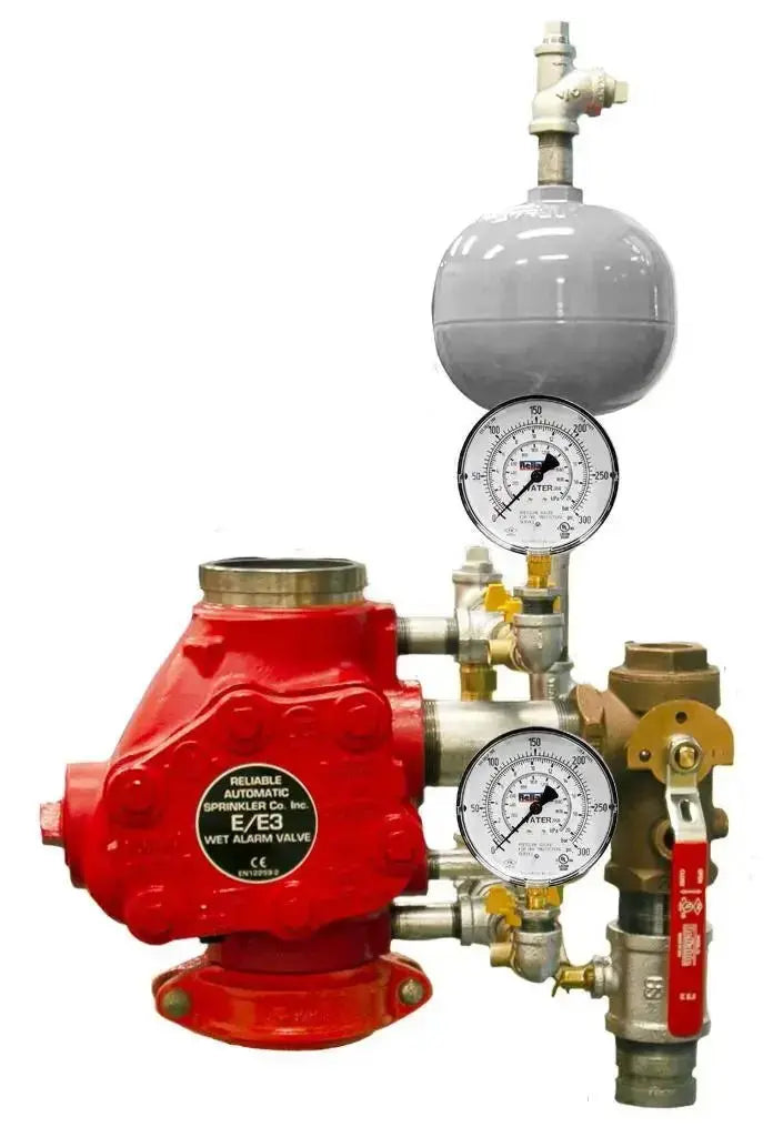 Reliable E3 Fire Alarm Valve & Trim - Water Flow Detection