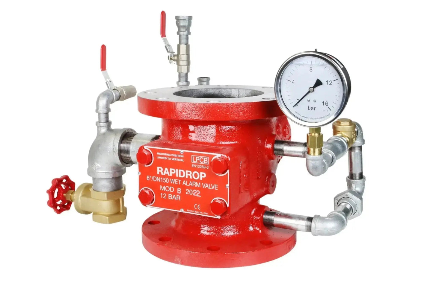 Reliable E3 Fire Alarm Valve & Trim - Water Flow Detection