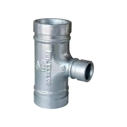 Grooved Reducing Tee Fire Protection