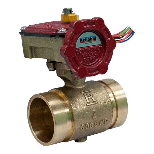 Reliable Bronze Fire Valve RBVG/RBVT Critical Control