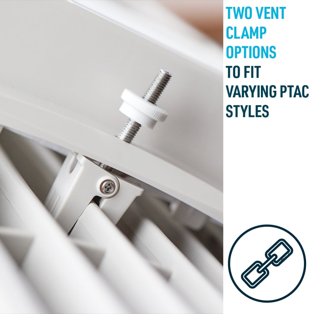 RZ AIRFlow - Air Purifying Filter for PTAC heating & Cooling Units w/Premium Travel Case