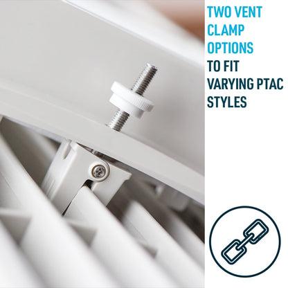 RZ AIRFlow - Air Purifying Filter for PTAC heating & Cooling Units w/Premium Travel Case