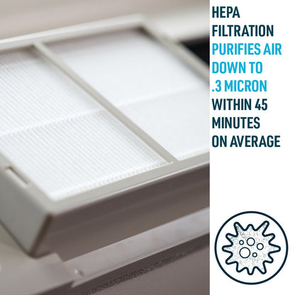 RZ AIRFlow - Air Purifying Filter for PTAC heating & Cooling Units w/Premium Travel Case