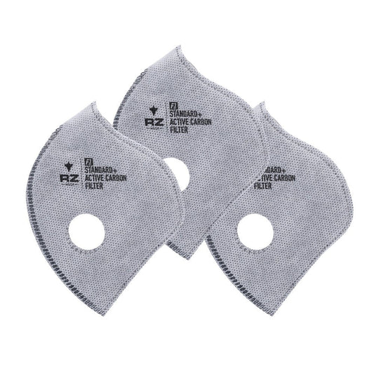 RZ Mask F1 Standard Filters / With Active Carbon - (3-Pack) for M1, M2 & M2.5 Masks