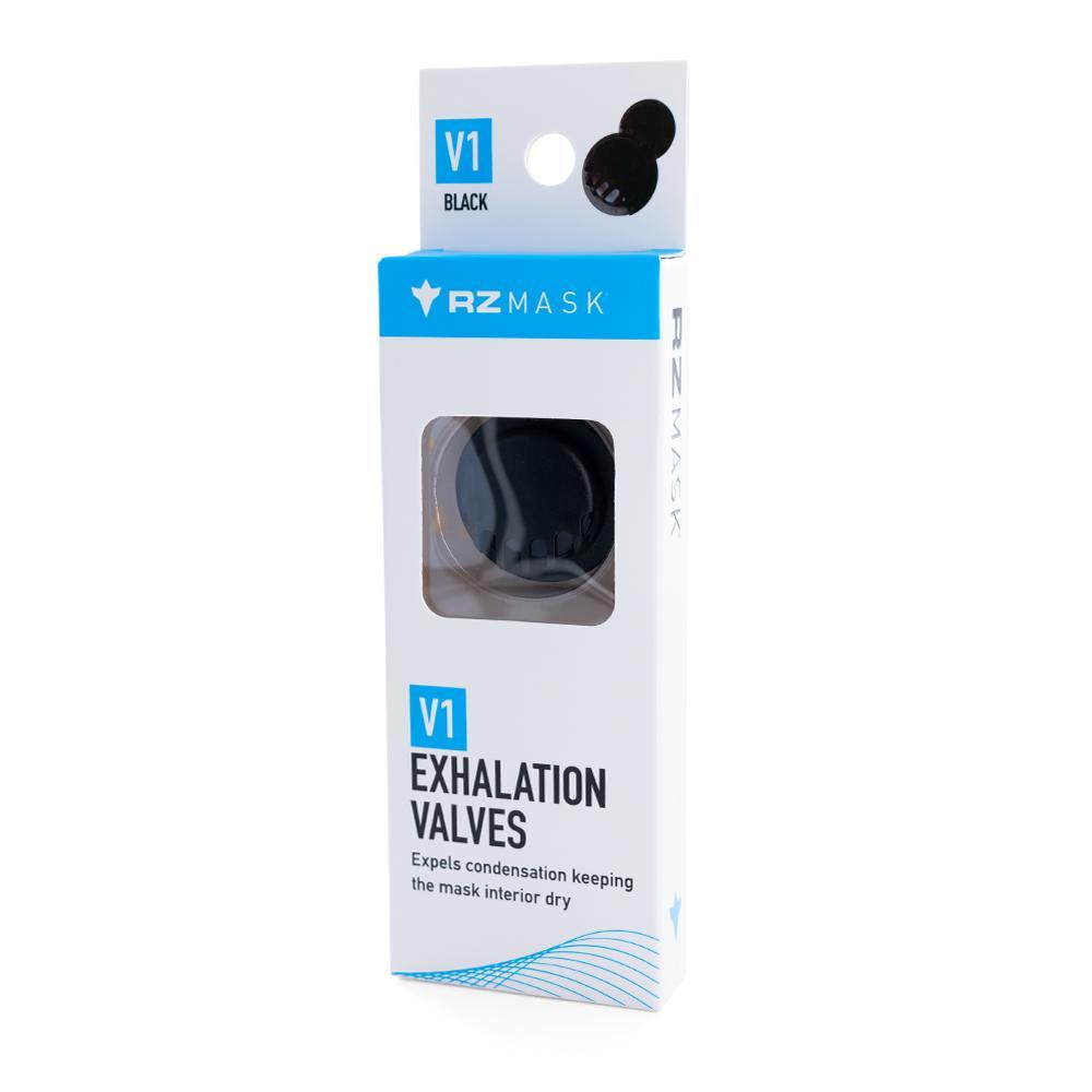 RZ Mask - V1  Exhalation Valves - Black