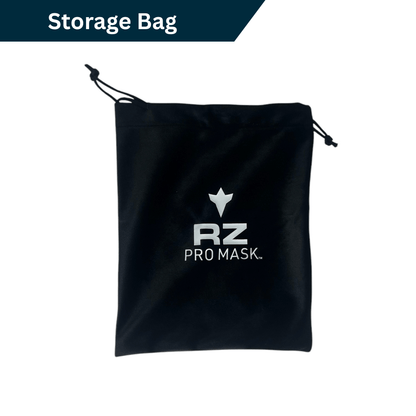 RZ PRO FFP3 Respirator / 99% Filtration & Active Carbon / RZ Secure 360 Seal™