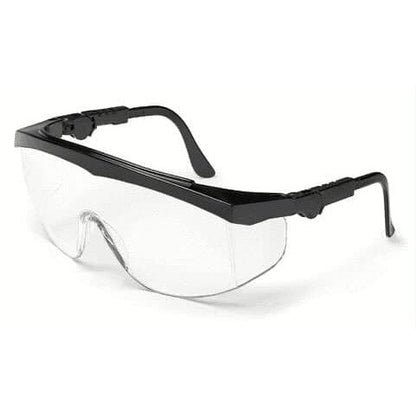 MCR Safety TK1 Safety Glasses Black with Clear Anti-Fog Lens