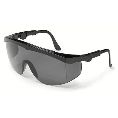 MCR Safety TK1 Safety Glasses Black with Gray Lens