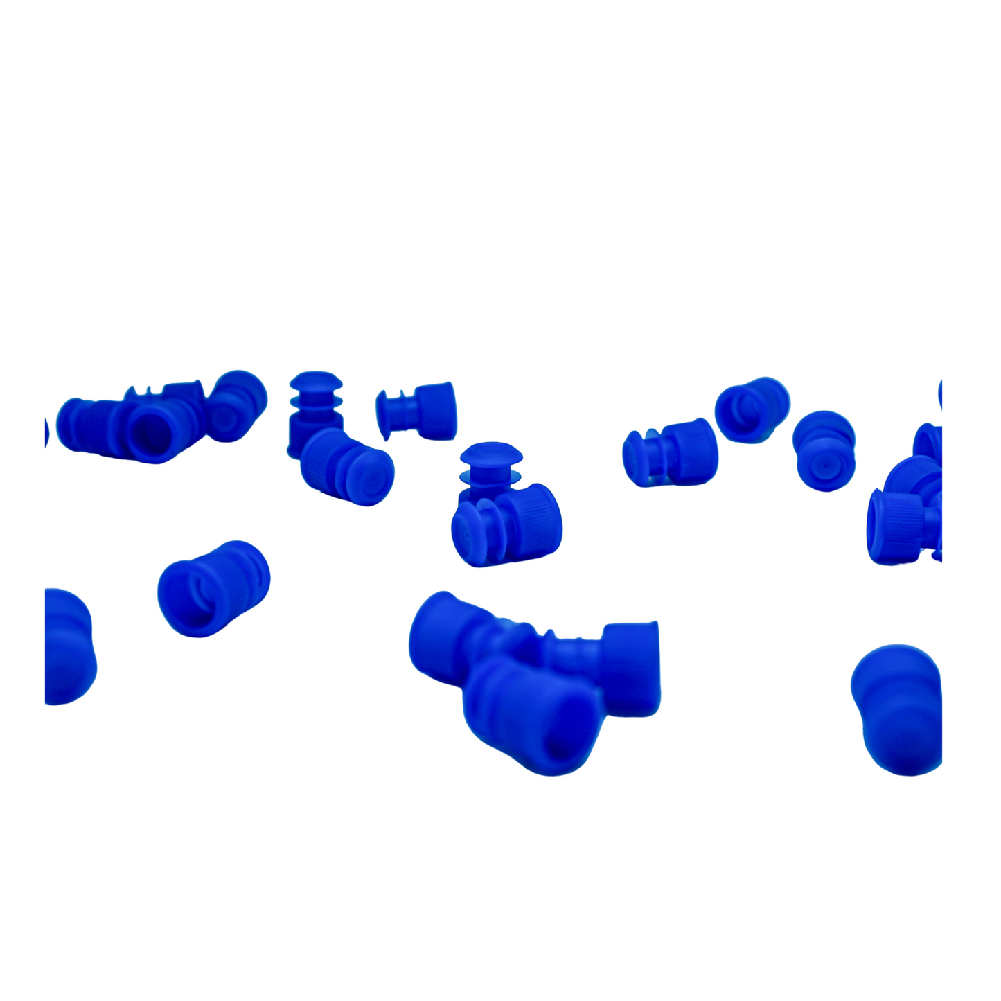16mm Test Tube Plug Blue Caps Universal Fit