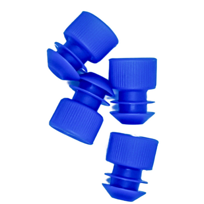 12mm Test Tube Plug Blue Caps Universal Fit