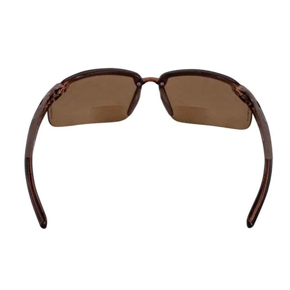 Crossfire ES5 Bifocal Safety Glasses Brown with HD Brown Lenses