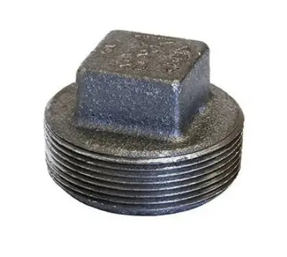 Square Head Solid Plug Cast Iron