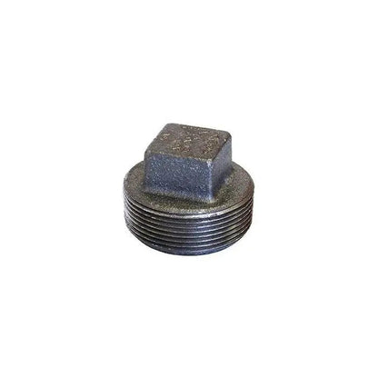 Square Head Solid Plug Cast Iron