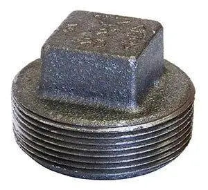 Square Head Solid Plug Cast Iron