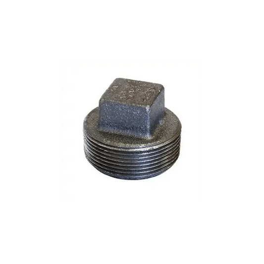 3/4" 316 Stainless Steel Solid Square Head Plug