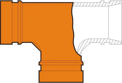 ST1 Grooved Tee Short Pattern Imp for Fire Protection
