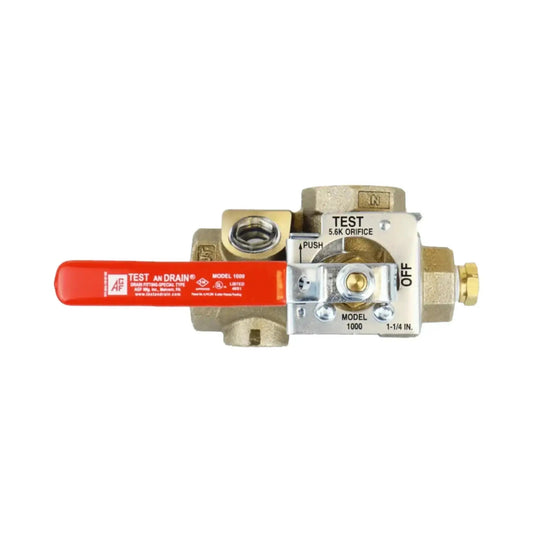 Fire Sprinkler Test & Drain Valve 5.6K | AGF Model 1000