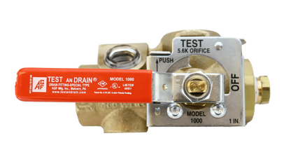 Test and Drain M1000 Compact Fire Sprinkler Valve System