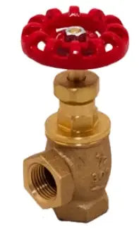Threaded Bronze Angle Valve for High Pressure Fire Systems