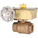 Threaded Bronze Ball Valve For Fire Sprinkler Systems