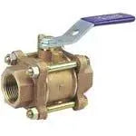 Threaded Bronze Ball Valve 600 PSI 3 Piece