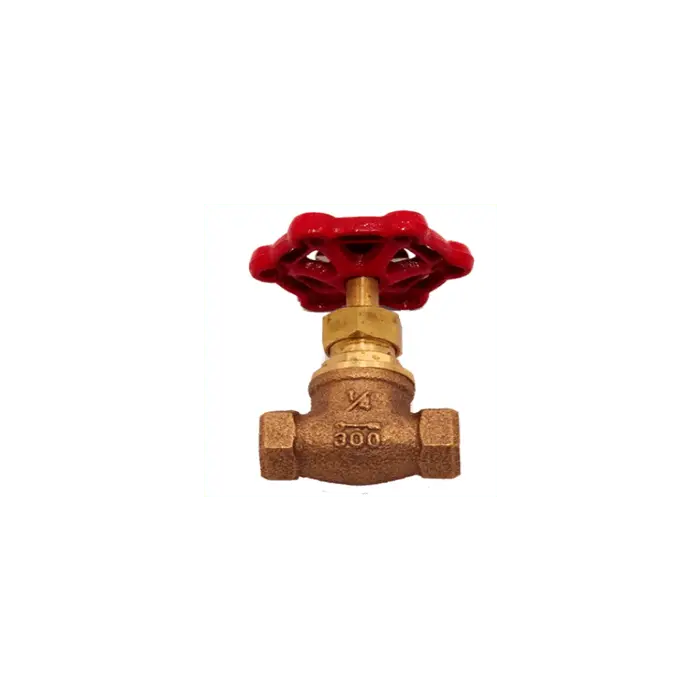 Threaded Bronze Globe Valve for Pressure Control 1/4" to 2"