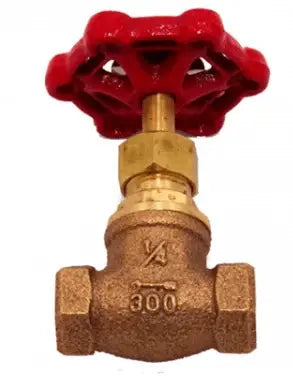 Threaded Bronze Globe Valve for Pressure Control 1/4" to 2"
