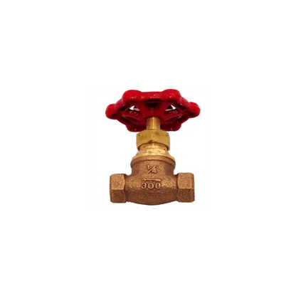 Threaded Bronze Globe Valve for Pressure Control 1/4" to 2"