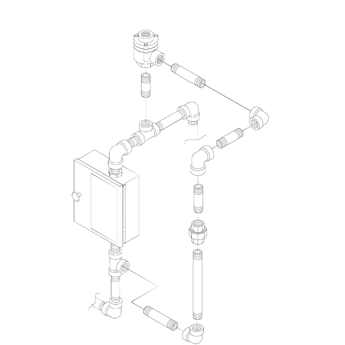 Trim Pneumatic Relief SST For Deluge Systems 2"