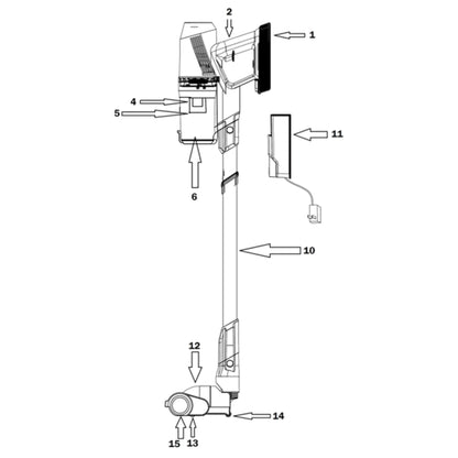 Bissell 2-in-1 Battery Powered Stick Vacuum