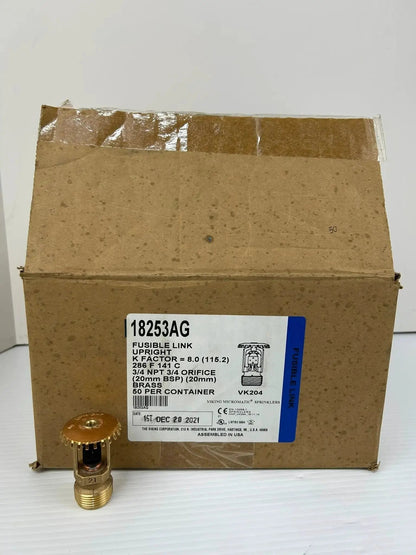 Viking VK204 Upright Fusible Link Sprinkler Head 165F