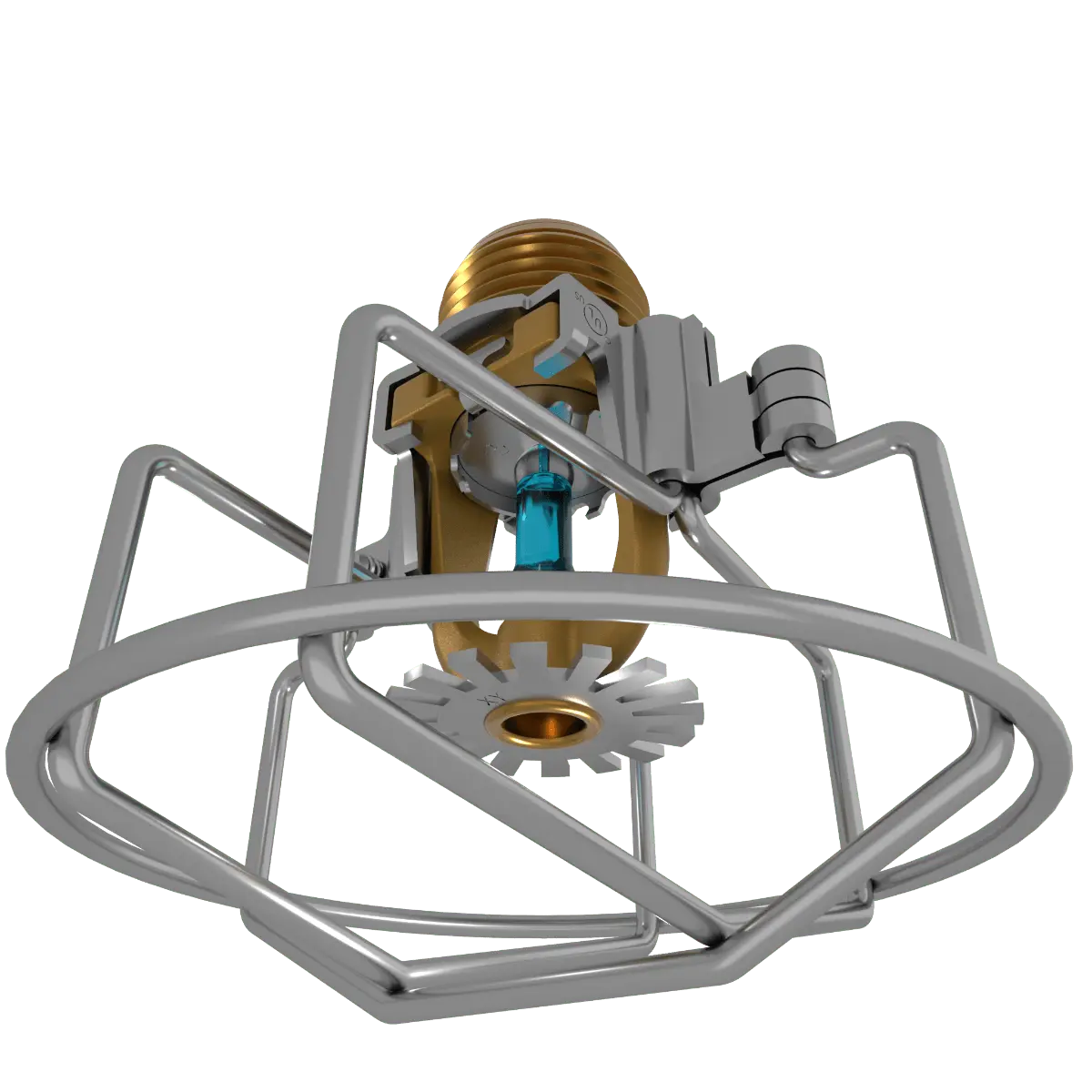 Viking VK1021 K5.6 Standard Response Pendent Sprinkler Half Inch Durable Fire Protection