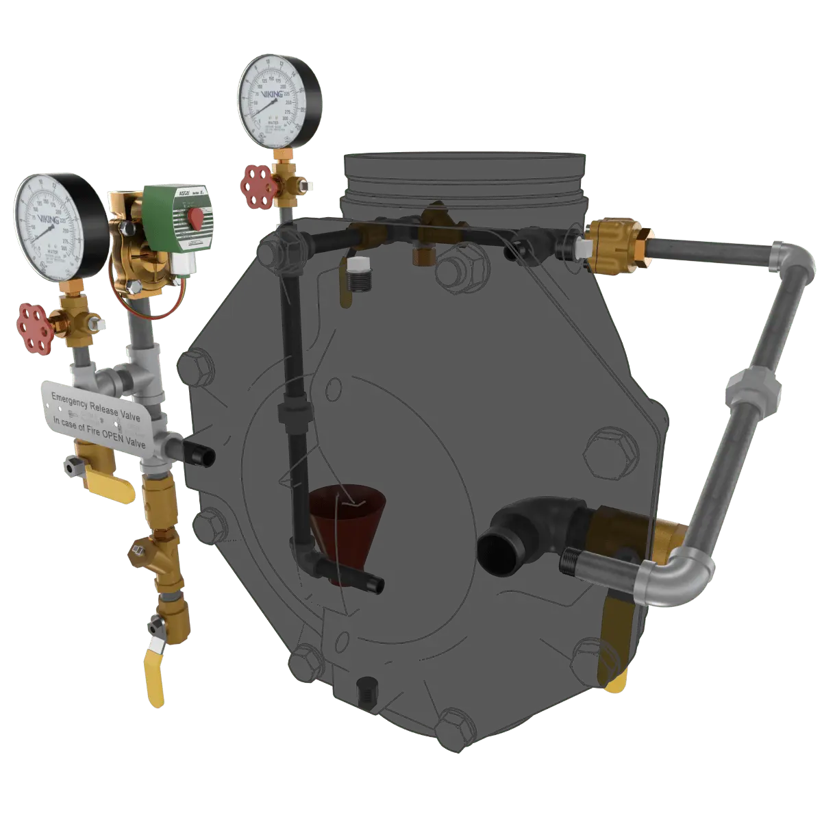 Viking VXD Electric Release Water Control Valve