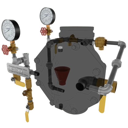Viking VXD Deluge Hydraulic Release Valve System