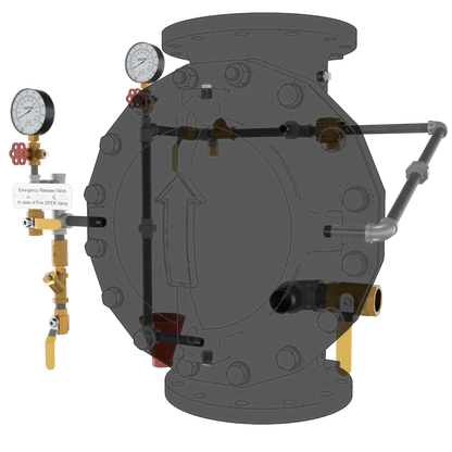 Viking VXD Deluge Hydraulic Release Valve System
