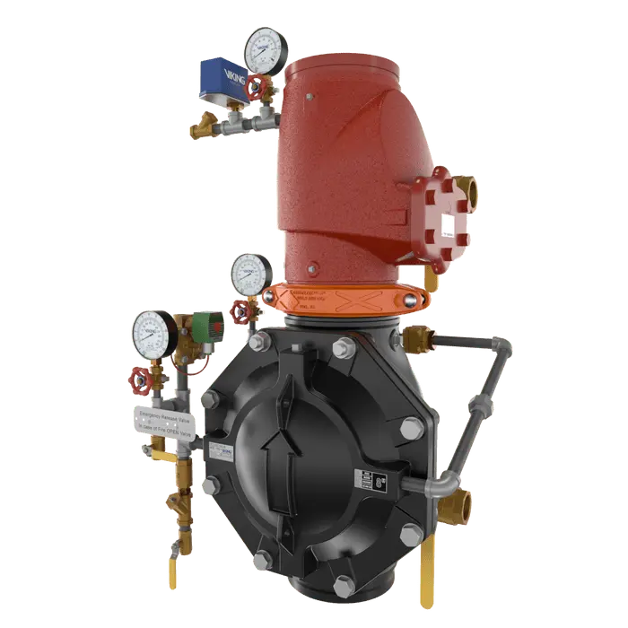 Predouble Ele-Pneumatic Encpan 8" Fire Protection System
